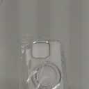 XIQI Compatible with Clear iPhone 17 Pro Case with Magnetic Shiny-Ring Stand Compatible with Mag-Safe Military Protection Shockproof Glitter Phone Case for iPhone 17 Pro, Clear