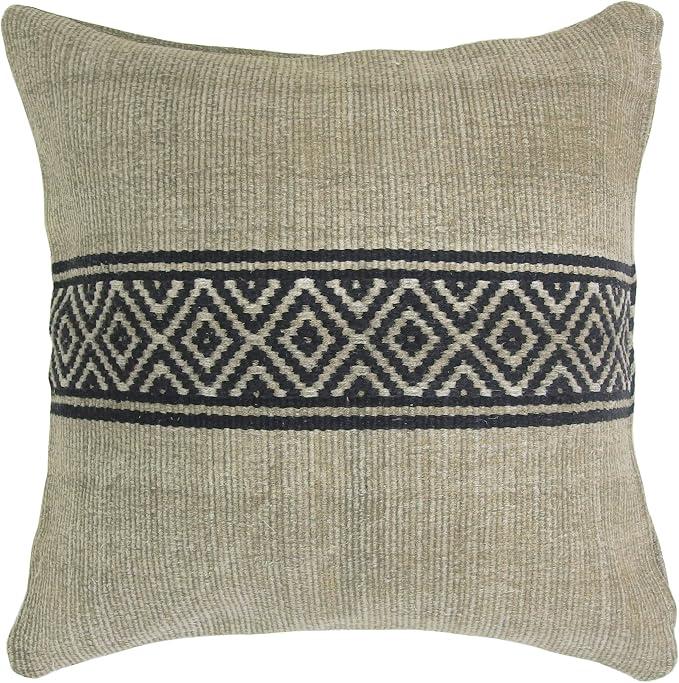 Stonewashed Jeans Throw Pillow Case Cushion Cover 45x45cm Gray 2200420160450450101
