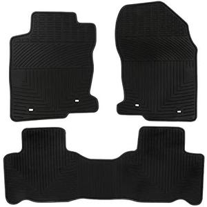 Car Floor Mats Custom Fit for 2015-2021 Lexus NX300 /NX300h /NX200t Black Rubber Auto Liner Mats All Weather Protection Heavy Duty Odorless (All Black)