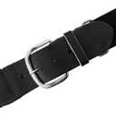Champion Sports Baseball & Softball Belt  Stretch Fit Uniform Belt for Youth & Adult Players, Multiple Colors (Adult (22-46 Inches), Black)