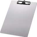 304 Stainless Steel Metal Dry Erase Clipboards with Pen Holder,Double-Sided Anti-Fingerprint White Board,Letter Size (Not to be adsorbed by Magnets)