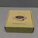 MICOCIOUS Bluetooth Portable Home CD Music Player with Remote Control, Timer, Builtin Speakers and LED Display  FM Radio Boombox (White)