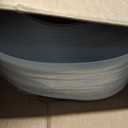 M-D Building Products 4-Inch x 120-Feet Dry Back Vinyl Wall Base, Flexible Dry Back Vinyl Trim with Toe - Easy Install Molding Trim for Floors, Baseboards, Bulk Roll, Snow White (75507)