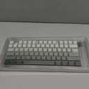 x XVX Shine Through PBT Keycaps, Custom Keycaps 60 75 100 Percent OEM Profile, Doubleshot Key caps Set for 61/64/68/84/87/100/104/108 Gaming Mechanical Keyboard, Gradient Green