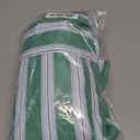 calbatic Women 2 Piece Lounge Set Striped Summer Pajama Set Sleeveless Peplum Cami Top and Wide Leg Shorts Set Beachwear Green L