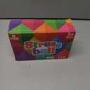 6 Pack Squishy Stress Balls Fidget Toys for Adults Kids, Sensory Stress Cube Anxiety Stress Relief Toy with Thick Substance, Slow Rising Calming Toys Stretchy for Classroom, Malt Sugar Ball