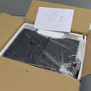 YMYNY Desktop File Organizer with Handle, Document Letter Mail Tray Sorter featuring 3 Adjustable Shelves, 5-Tier Paper Holder for School, Home, or Office Desk, Black, 13.4 x 12.4 x 9.06" UHBC006B (Black)