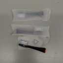 Replacement Heads for WaterPik Sonic Fusion SF-01/SF-02/SF-03/SF-04, Replacement Brush Heads Compatible with WaterPik Sonic Fusion 2.0 Flossing Toothbrush with Cover (Black)