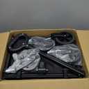 35" L Extra Long Wagons Carts Foldable, 360LBS Heavy Duty Collapsible Wagon with Wheels, Folding Wagon Portable Utility Cart for Groceries, Shopping, Camping, Sports