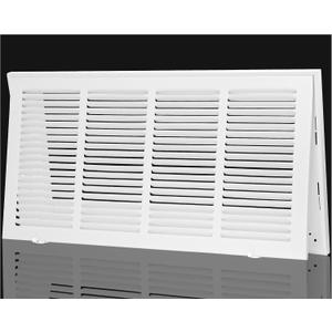 Return Air Grille Fit 24x10 Duct Opening,Steel Air Return Vent Cover Grill,HVAC Vent Covers for Wall and Ceiling,Holds 1" Thick AC Filter