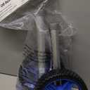 Top Glides 8" Off-Road Walker Wheel Kits with Flexfit Universal Ski Glides (Blue)