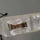 My Pretty Strap - Compatible Apple Watch Band Strap, Stainless Steel Fashion iWatch Replacement Strap- Easy Resizing, No Tool Needed, Fits Most Wrists- Series 1-11, SE and Ultra (Honeycomb Rose Gold)