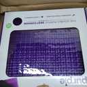 Purple Double Seat Cushion | Pressure Reducing Grid Designed for Ultimate Comfort | Designed for Office Chairs | Made in The USA