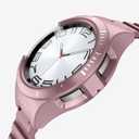 Dexnor for Samsung Galaxy Watch 6 Classic Band [47mm] [43mm], Galaxy Watch 6 Band [40mm] [44mm], [Raised Bezel & Snap-on] Rugged Shockproof Case for Galaxy Watch 6 / Watch 6 Classic (2023)