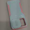 AWZHYDT for Motorola G Stylus 5G 2023 Case with 1 HD Screen Protector & Slide Camera Cover[Military-Grade]Phone Case Heavy Duty Rugged Shockproof Protective Cover for Moto G Stylus 5G 2023(Cyan/Pink)