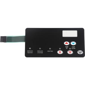 Switch Membrane Pad Replacement #472610Z Compatible with Pentair Mastertemp Heater Parts and Spa Heater Electrical SystemThermal regulatir Aftermarket Part Membrane Pad