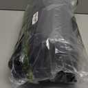 Sivan Health and Fitness Acupressure Mat and Pillow Set - Grounding Mat for Stress, Back & Neck Pain - Acupuncture Point Massage Mat for Muscle Relaxation, Sciatica, & Meditation - Includes Carry Bag (Large, Black/Black)