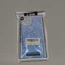 Owncase for iPhone 13 Case Glitter, Crystal Diamonds Shiny Bling Sparkly Electroplated Edge Shockproof Soft TPU Bumper Phone Case for Women Girls, Gold