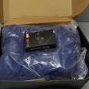 Brimekey Graphene Heated Jacket for Men, Fast Charge 20000mAh Large Capacity, Men's Heated Jacket with Fleece Lining, 6 Heating Zones Windproof Waterproof Soft Shell Hoodie Jackets Skiing Hunting, Size 2XL