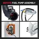 BDFHYK Fuel Pump Assembly E8855M Compatible with Nissan Cube Versa 2007-2014 L4 1.6L 1.8L, Replaces 170401FC0B SP4022M