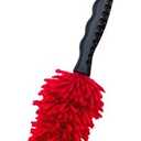 Carrand 93044 2-in-1 Car Detail Brush , Black