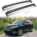 220lbs Roof Rack Cross Bars for Chevy Chevrolet Traverse 2018 2019 2020 2021 (Excluding L,LS) Heavy Duty Aluminum Roof Rails Cargo Bars Luggage Racks Carrier Crossbars Rooftop Accessories