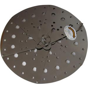 Industry Tamahashi FO-1 Free Size Drop Lid, 5.5-9.1 inches (140-230 mm), Stainless Steel, Japan