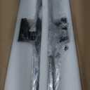 Aluminum Modern LED Wall sconces 2 Pack, 24.4 inch Matte Black Waterproof Wall Lighs with 28W LED Light Source for Indoor,Outdoor,Living Room,Bedroom,Garage,Porch,Hallway