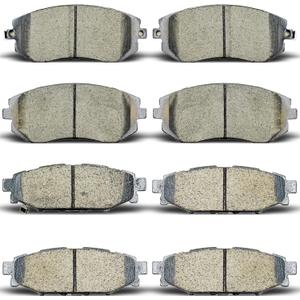 D1114 D929 Front Rear Ceramic Brake Pads Sets Fit For Subaru Forester 2011-2013,For Subaru Impreza 2008-2011 2013,For Legacy 2005-2013,For Outback 2005-2013