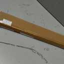 Door Sweep Brush Aluminum, 2 x 36 Inch, Black, 2 Set
