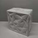 Acoustic 3D Wall Panels,24 Pack Sound Proof Felt Panels for Interior Wall Dcor, Hollow Sound Absorbing Panel for Studio, Living Room, Home, Hotel, 12''x12'' Cover 24 sq ft (White, 24 Pack)