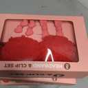Bow Headband and Clips Set, Pink Heart, Pack of 3 
