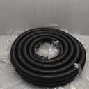 30 FT 1/2” Wire Loom Split Tubing,Dog Cat Cord Protector,Split Wire Loom Tubing Wire Conduit – Black (30FT 1/2")