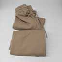 Eytino Women Plus Size 2 Piece Outfits Sweatsuit Short Sleeve Pullover Tops and Drawstring Shorts Pants (3X, Khaki)