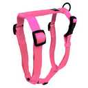 Hamilton Adjustable Comfort Nylon Dog Harness, Hot Pink, 3/4" x 20-30"