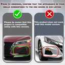 LED Front Bumper Fog Light Kit for Nissan Altima 2023 2024 2025 Functions as White DRL Daytime Running Lights & Amber Turn Signals Light | Replacement for bumper fog light kit 2-Piece