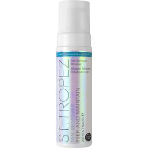 St.Tropez Tan Remover Mousse & Primer, 2-in-1 Prep and Maintain, Detox and Prime Skin, Sensitive Skin, Vegan, Natural & Cruelty Free, 6.7 Fl Oz
