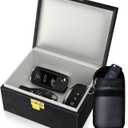 Samfolk Faraday Box with Faraday Bags for Car Keys, Car Key Signal Blocking Box, Keyless Entry Car Key Safe Protector Anti-Theft Shielding Cage (Small)