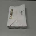 Topfinel Christmas Pillow Covers 20x20 Set of 2,Xmas Cream Velvet Snowflake Reindeer Decorative Pillow Case Winter Holiday Decor for Home Couch,White and Gold