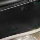 52 Ceiling Fans with Remote Control/Dimmer and Color Reduction with 3 Solid Wood Fan Blades, Ceiling Fan can be Used Indoors and Outdoors for Living Room, Dining Room, Pavilion Yard. (Black + Walnut)