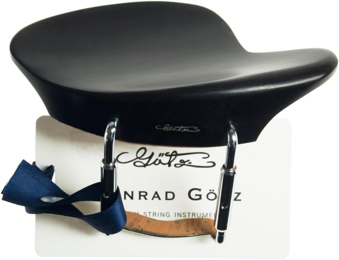 Conrad Götz, ZK-4253, Hamburg Chinrest for Violin 4/4, Ebony