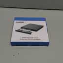 External DVD Drive USB 3.0 USB C CD Burner CD/DVD +/-RW Optical Drive, Slim Portable DVD CD ROM Rewriter Writer Duplicator for Laptop Desktop PC Windows 11/10/8/7 MacBook Mac Linux OS Apple