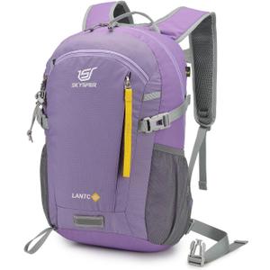 SKYSPER Small Hiking Backpack, 20L Lightweight Travel Backpacks Hiking Daypack for Women Men (Lantc20-purple)