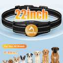 PATPET Dog Shock Collar - Rechargeable Dog Training Collar with Remote for Medium Large Dogs, 3 Training Modes (Beep/Vibration/Shock) IPX7 Waterproof 1000Ft Electric Dog Collar (Black)