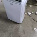 BLACK+DECKER Portable Air Conditioner, 12,000 BTU (8,000 BTU SACC) for Rooms up to 550 Sq. Ft., Portable AC with Follow Me Remote Control and Window Kit, BPACT12WT, White