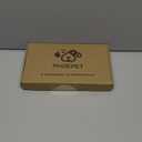 PHOEPET No Pull Dog Harnesses for Small Dogs Reflective Adjustable Front Clip Vest with Handle 2 Metal Rings 3 Buckles [Easy to Put on & Take Off] (S, Orange)