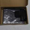 Flute Lyre Flip Folder for Marching Band, 12 Pcs Waterproof 7.5 x 6.5 inches Double Sided Flip Folio Folder Pages with 2 Holes Adjustable Sheet Music Stand Holder for Clarinet Trumpet (Black)