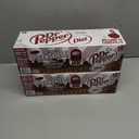 2 x Diet Dr Pepper Soda, 12 fl oz cans, pack of 12