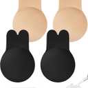 Sticky Bra Push Up 2 Pairs,Adhesive Bras Strapless Backless Bra for Women with Pasties