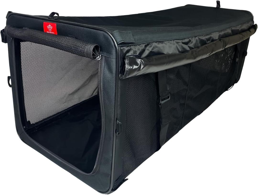 One for Pets The Indoor/Outdoor Cat Enclosure, Cat Playpen - 48" x 18" x 18" (Black)